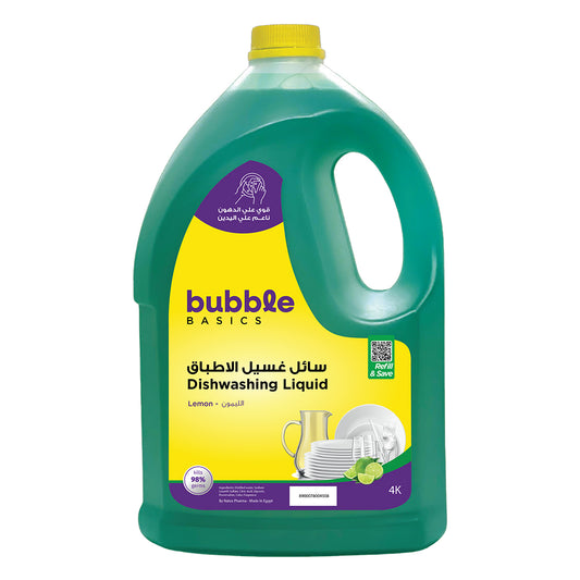 Bubble Basic dishwashing liquid - Lemon 4L