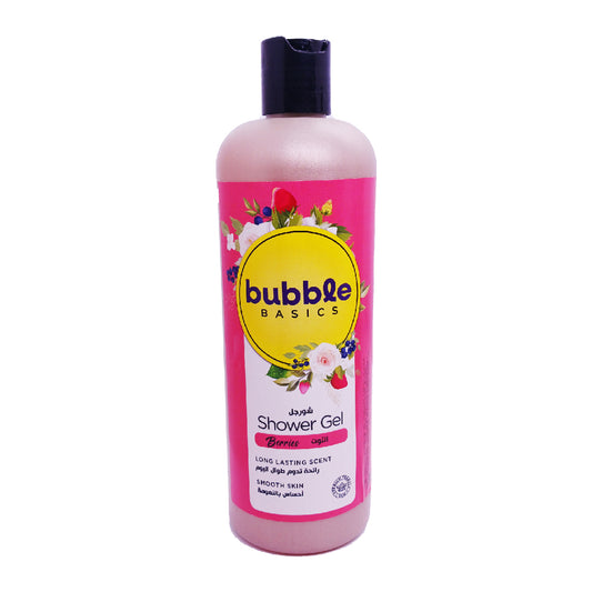 Bubble shower gel 500 ml raspberry scent